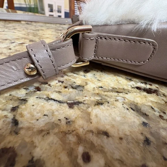 BRAHMIN SHAYNA-SILVER LINING SHETLAND CROSSBODY BAG - Picture 8 of 11